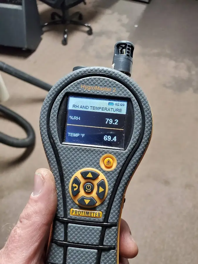 Moisture meter humidity assessment for Fire & Smoke Damage Restoration in Lompoc
